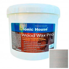 Краска для дерева WOOD WAX PRO безцветная база Bionic-House 10л Белый Мрамор