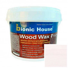 Краска для дерева WOOD WAX PRO Белая База Bionic-House 0,8л Арктик