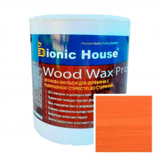 Краска для дерева WOOD WAX PRO безцветная база Bionic-House 2,5л Рябина