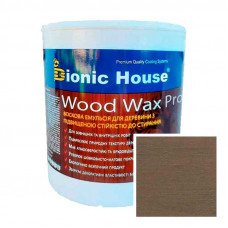 Краска для дерева WOOD WAX PRO безцветная база Bionic-House 2,5л Умбра