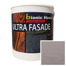 Краска для дерева фасадная, длительного срока службы ULTRA FACADE 2,5л Пепел