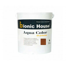 Краска для дерева Bionic-House Aqua Color UV-protect 2,5л Коньяк