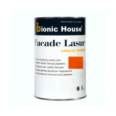 Краска для дерева FACADE LASUR Bionic-House 1л Янтарь