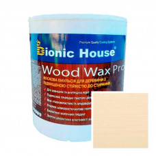 Краска для дерева WOOD WAX PRO Белая База Bionic-House 2,5л Капучино