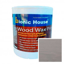 Краска для дерева WOOD WAX PRO безцветная база Bionic-House 2,5л Пепел