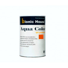 Краска для дерева Bionic-House Aqua Color UV-protect 0,8л Янтарь