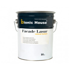 Краска для дерева FACADE LASUR Bionic-House 10л Бесцветный