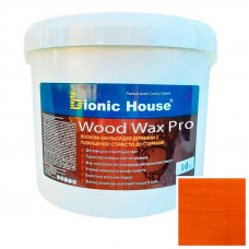 Краска для дерева WOOD WAX PRO безцветная база Bionic-House 10л Янтарь