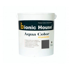 Краска для дерева Bionic-House Aqua Color UV-protect 2,5л Артгрей