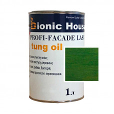 Краска для дерева PROFI-FACADE LASUR tung oil 1л Кипарис