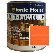 Краска для дерева PROFI-FACADE LASUR tung oil 2,8л Рябина