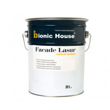 Краска для дерева FACADE LASUR Bionic-House 10л Белый А101