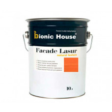 Краска для дерева FACADE LASUR Bionic-House 10л Рябина