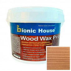 Краска для дерева WOOD WAX PRO безцветная база Bionic-House 0,8л Клен