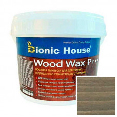 Краска для дерева WOOD WAX PRO безцветная база Bionic-House 0,8л Ольха