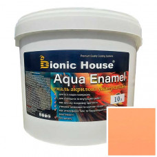Краска-эмаль для дерева Bionic-House Aqua Enamel 10л Корал
