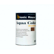 Краска для дерева Bionic-House Aqua Color UV-protect 0,8л Венге