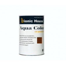 Краска для дерева Bionic-House Aqua Color UV-protect 0,8л Орех А110