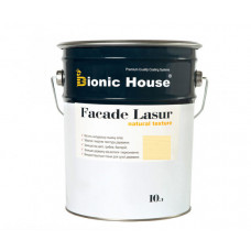 Краска для дерева FACADE LASUR Bionic-House 10л Слоновая кость А102