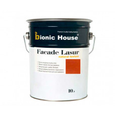 Краска для дерева FACADE LASUR Bionic-House 10л Махагон
