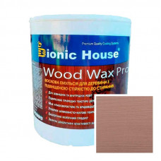 Краска для дерева WOOD WAX PRO Белая База Bionic-House 2,5л Баклажан