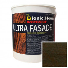 Краска для дерева фасадная, длительного срока службы ULTRA FACADE 2,5л Антрацит