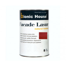 Краска для дерева FACADE LASUR Bionic-House 1л Вишня А108
