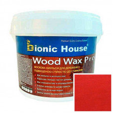 Краска для дерева WOOD WAX PRO безцветная база Bionic-House 0,8л Барбарис