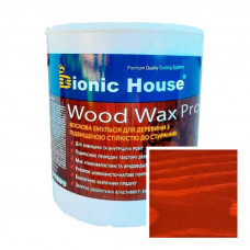 Краска для дерева WOOD WAX PRO безцветная база Bionic-House 2,5л Тик