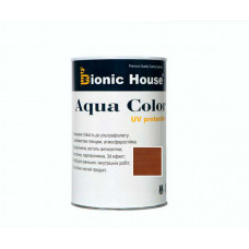 Краска для дерева Bionic-House Aqua Color UV-protect 0,8л Каштан