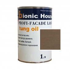 Краска для дерева PROFI-FACADE LASUR tung oil 1л Умбра