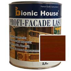 Краска для дерева PROFI-FACADE LASUR tung oil 2,8л Шоколад