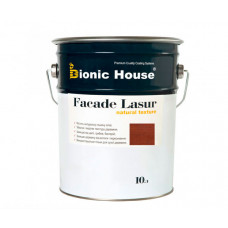 Краска для дерева FACADE LASUR Bionic-House 10л Марсала