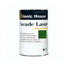 Краска для дерева FACADE LASUR Bionic-House 1л Кипарис