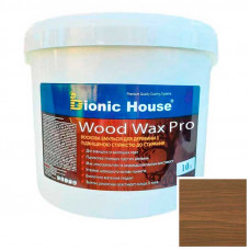 Краска для дерева WOOD WAX PRO безцветная база Bionic-House 10л Хаки