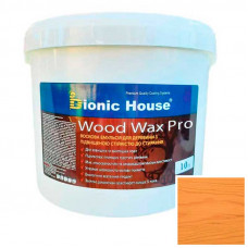 Краска для дерева WOOD WAX PRO безцветная база Bionic-House 10л Орегон