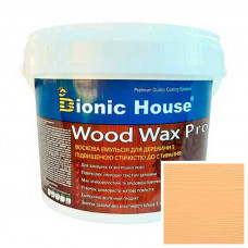 Краска для дерева WOOD WAX PRO Белая База Bionic-House 0,8л Карамель