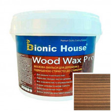 Краска для дерева WOOD WAX PRO безцветная база Bionic-House 0,8л Кедр