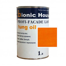 Краска для дерева PROFI-FACADE LASUR tung oil 1л Пиния