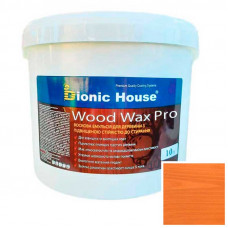 Краска для дерева WOOD WAX PRO безцветная база Bionic-House 10л Миндаль