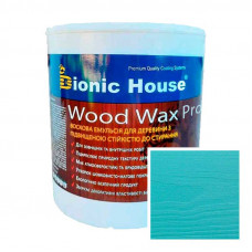 Краска для дерева WOOD WAX PRO Белая База Bionic-House 2,5л Бирюза