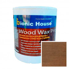 Краска для дерева WOOD WAX PRO безцветная база Bionic-House 2,5л Тауп