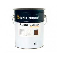 Краска для дерева Bionic-House Aqua Color UV-protect 10л Венге