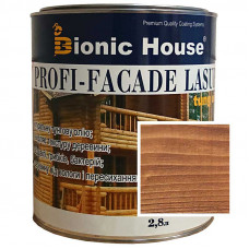 Краска для дерева PROFI-FACADE LASUR tung oil 2,8л Золотой Орех