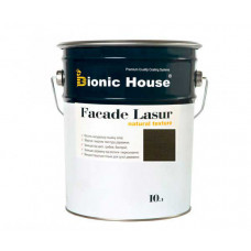 Краска для дерева FACADE LASUR Bionic-House 10л Антрацит