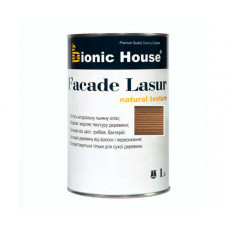 Краска для дерева FACADE LASUR Bionic-House 1л Кедр