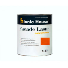 Краска для дерева FACADE LASUR Bionic-House 2,8л Янтарь