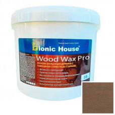 Краска для дерева WOOD WAX PRO безцветная база Bionic-House 10л Умбра