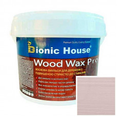 Краска для дерева WOOD WAX PRO Белая База Bionic-House 0,8л Грей