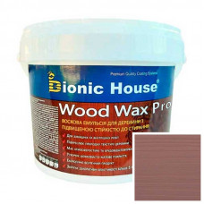 Краска для дерева WOOD WAX PRO Белая База Bionic-House 0,8л Королевский Индиго